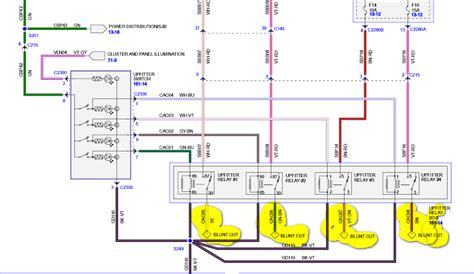 Hello All, I am looking for ideas to connect to my new F350 upfitter switches - what do you control with yours Regards, John. . Ford upfitter switches wiring diagram